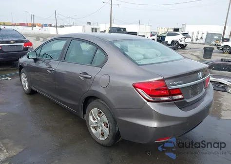 2014 Honda Civic Lx z USA, uszkodzony, nr VIN 19XFB2F58EE238633